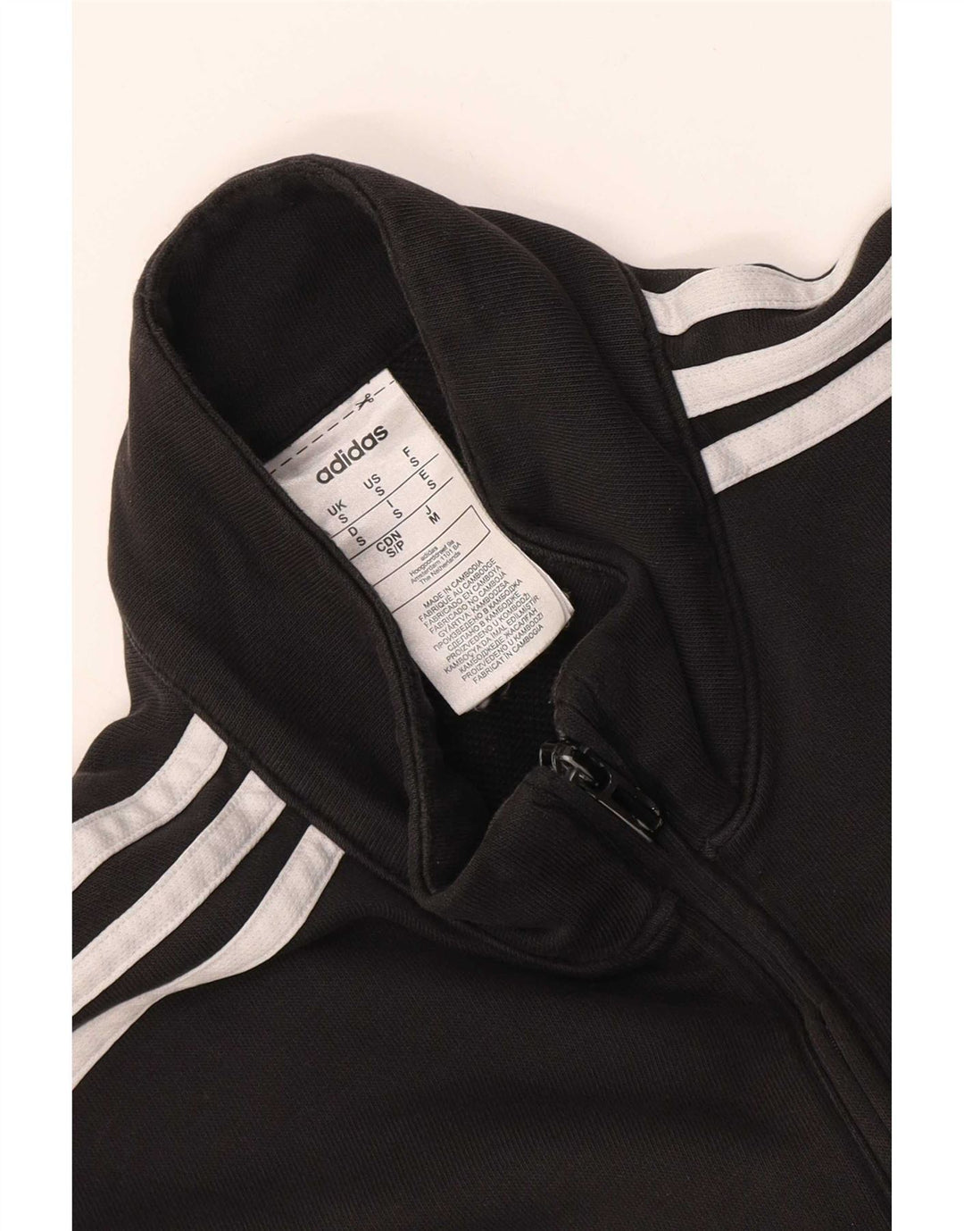 Adidas muška trenirka, mala crna pamučna jakna