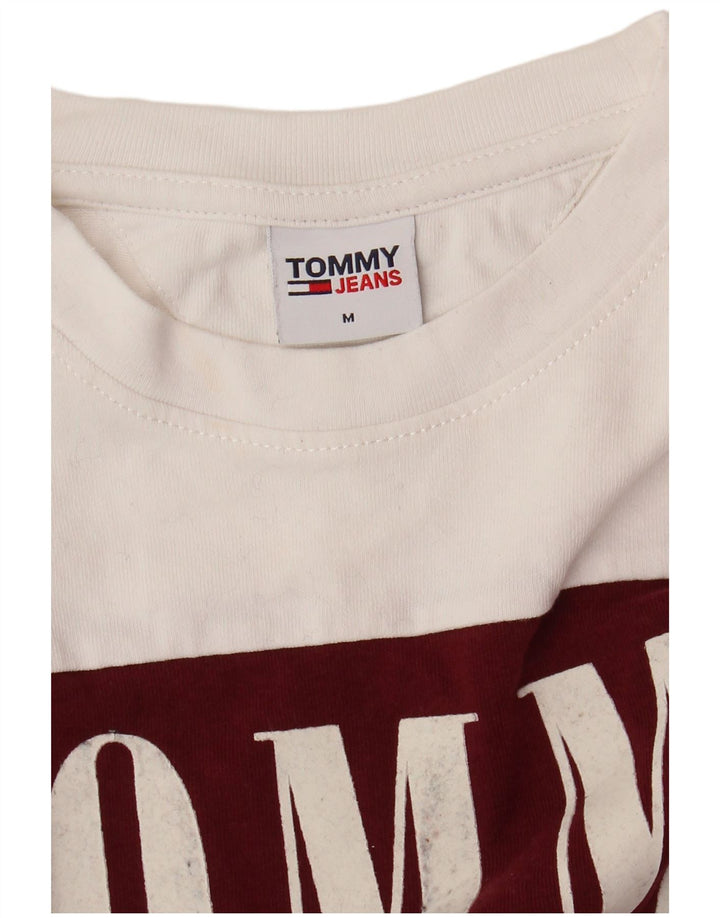 TOMMY HILFIGER Muška majica kratkih rukava s grafičkim motivima srednje bijele boje