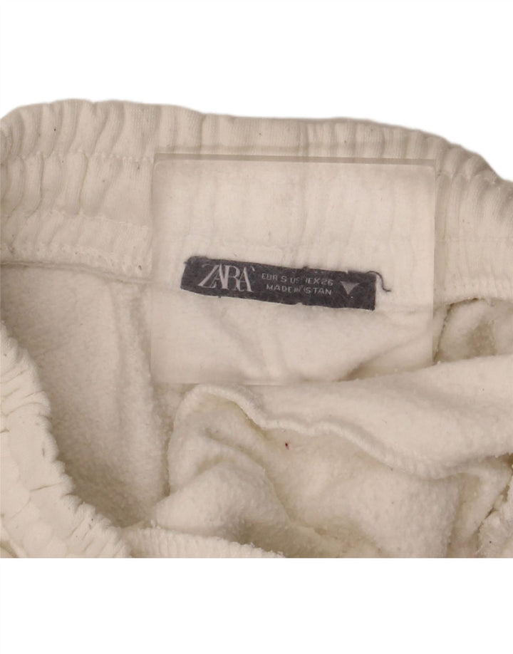 Ženska trenirka Zara Joggers UK 8 Small White