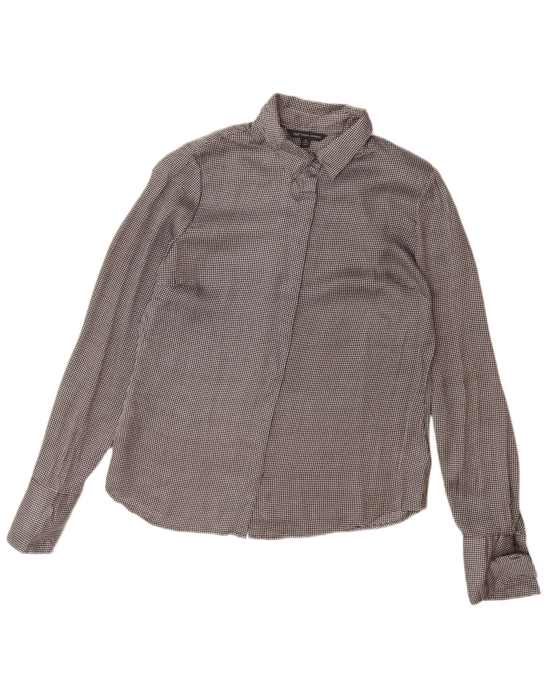 Brooks Brothers ženska bluza košulja 346 US 12 veliki sivi poliester