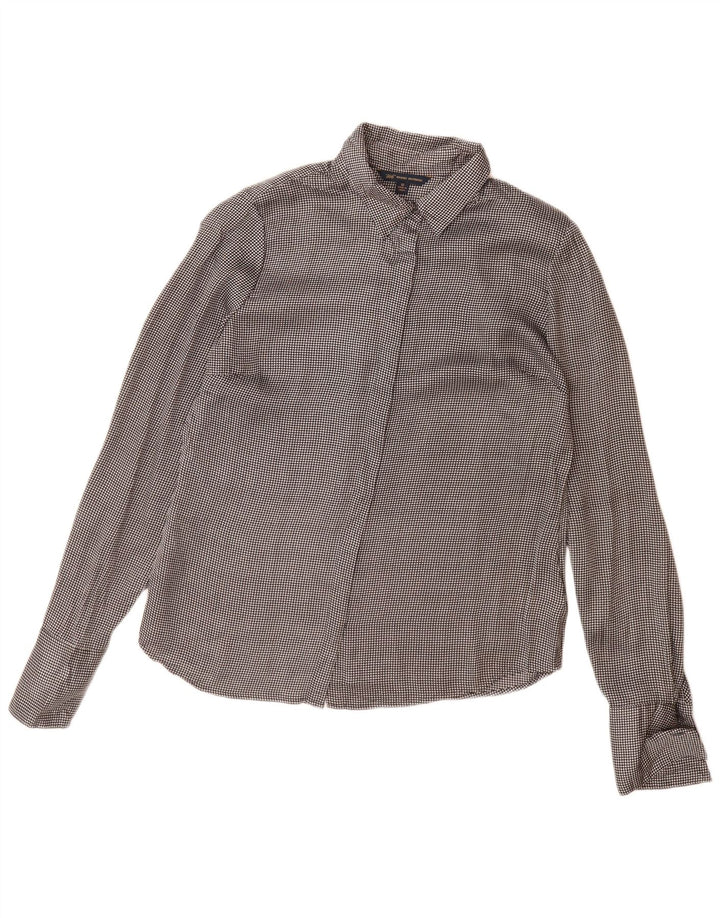 Brooks Brothers ženska bluza košulja 346 US 12 veliki sivi poliester