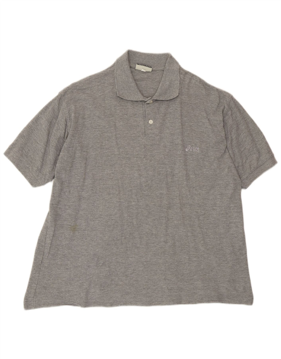 ASICS muška polo majica, veliki sivi flekasti pamuk