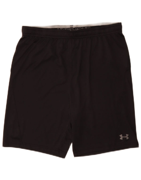 Under Armour Sportske kratke hlače Heat Gear za dječake 13-14 godina XL crne