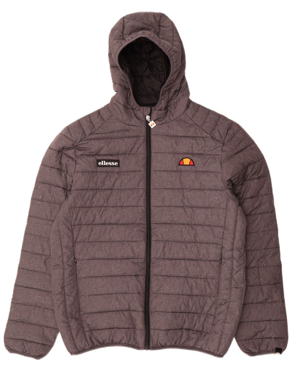 Ellesse muška podstavljena jakna s kapuljačom UK 42 XL sivi poliamid