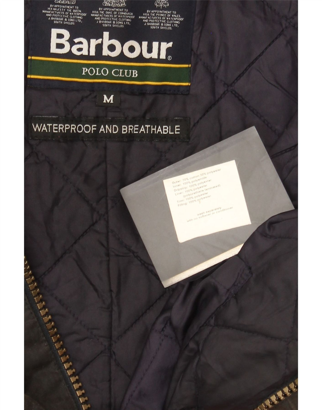 Barbour muška jakna od voštanog pamuka UK 38 srednje sive pamučne klasike