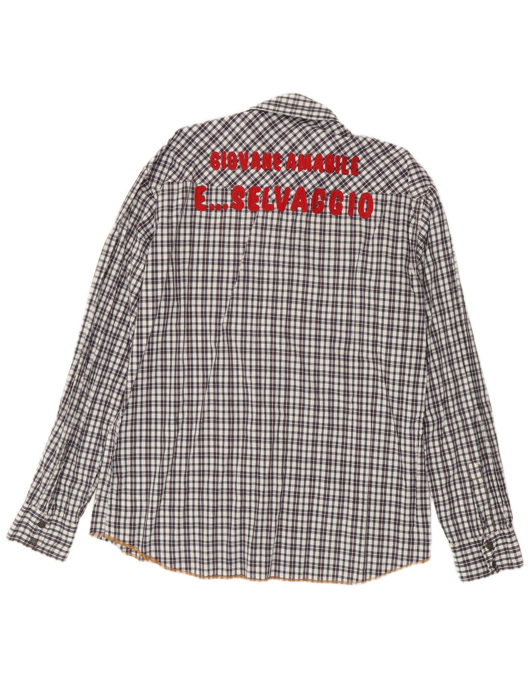 Scotch & Soda muška majica s grafičkim motivima 2XL pamuk u crnom karu