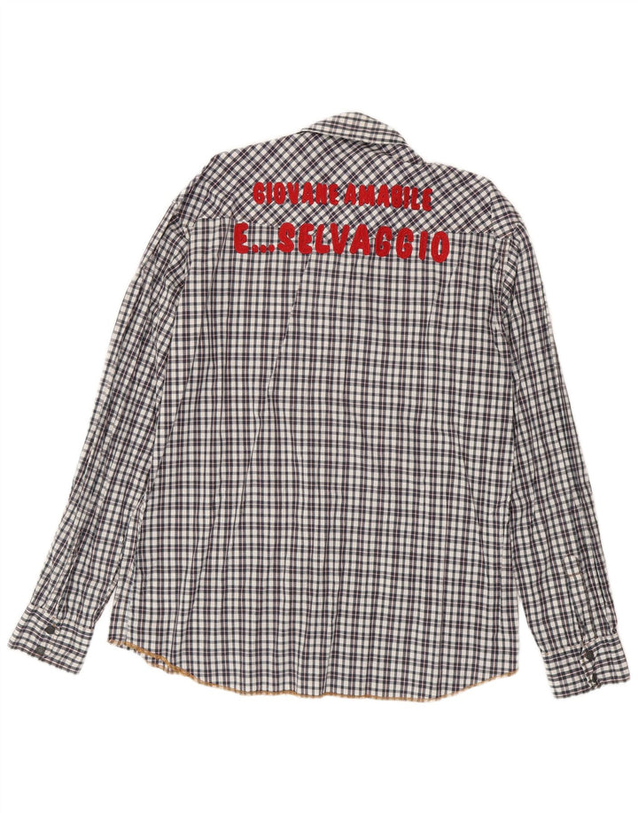 Scotch & Soda muška majica s grafičkim motivima 2XL pamuk u crnom karu