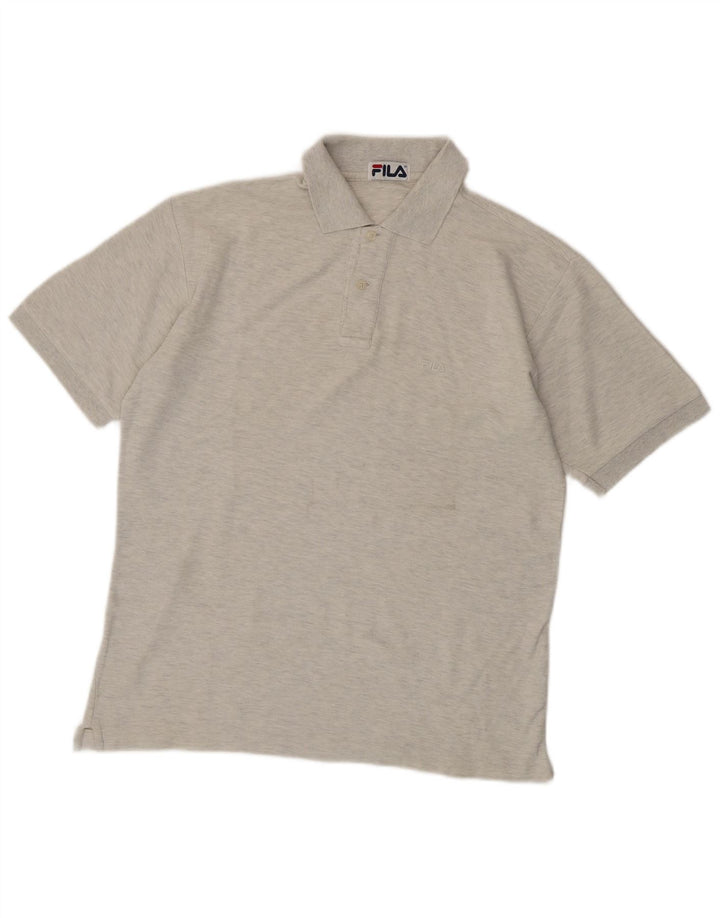 Fila muška polo majica IT 48 srednje sivi pamuk