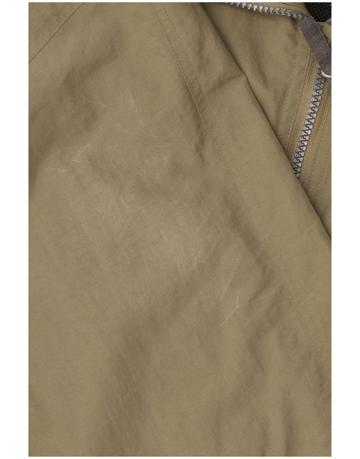 DIADORA Muška široka kišna jakna s kapuljačom UK 38 Srednji kaki poliamid