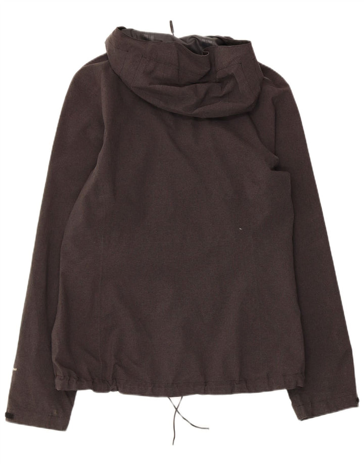 THE NORTH FACE Ženska kišna jakna s kapuljačom UK 14 Srednje sivi poliester