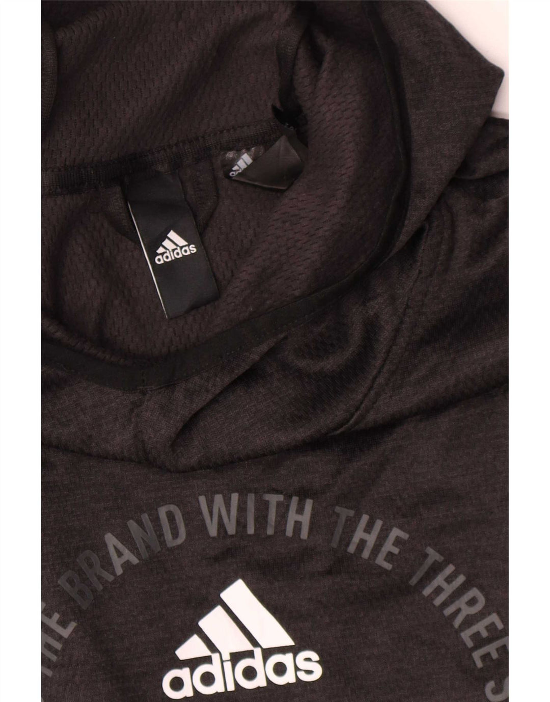 Adidas muška majica s kapuljačom Climawarm srednje veličine, crni poliester