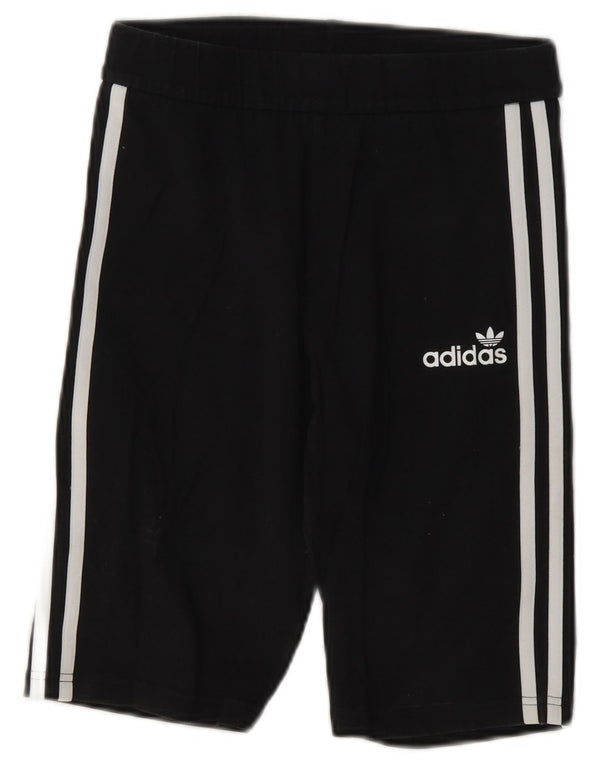 Adidas ženske sportske kratke hlače UK 10 male crne pamučne