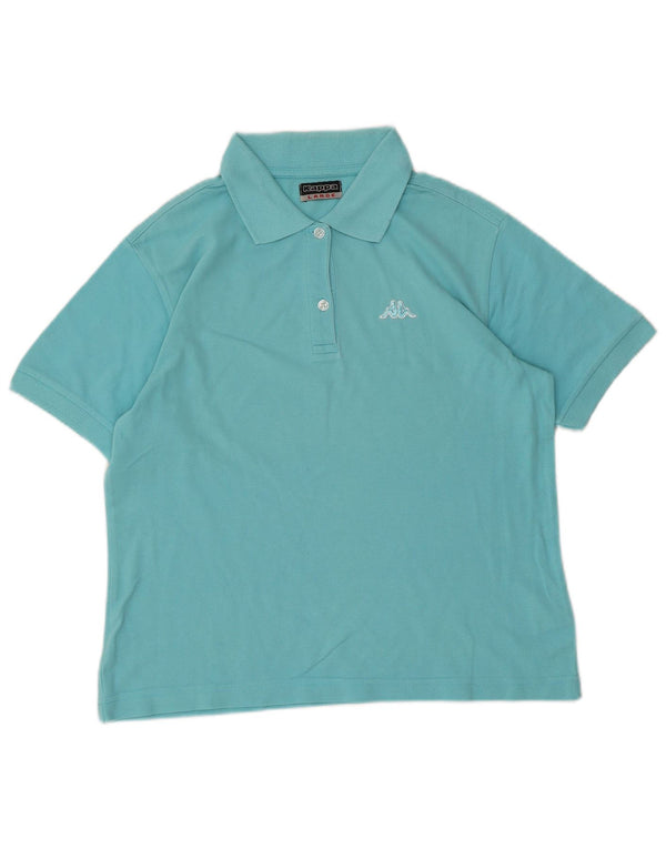 Kappa ženska polo majica UK 14 Large Blue Cotton