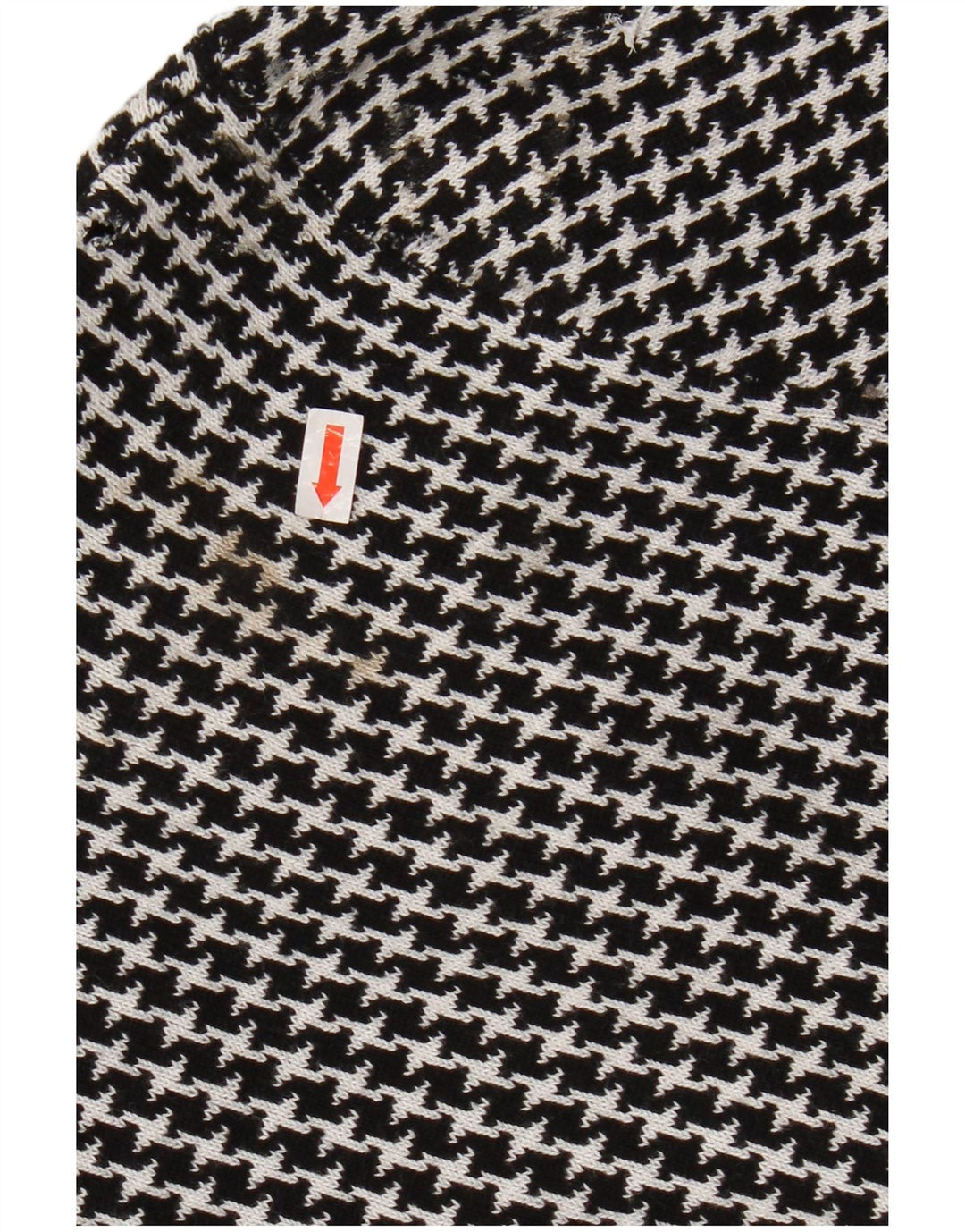 CHAPS Ženska pletena jakna sako s 3 gumba UK 12 srednje crna houndstooth