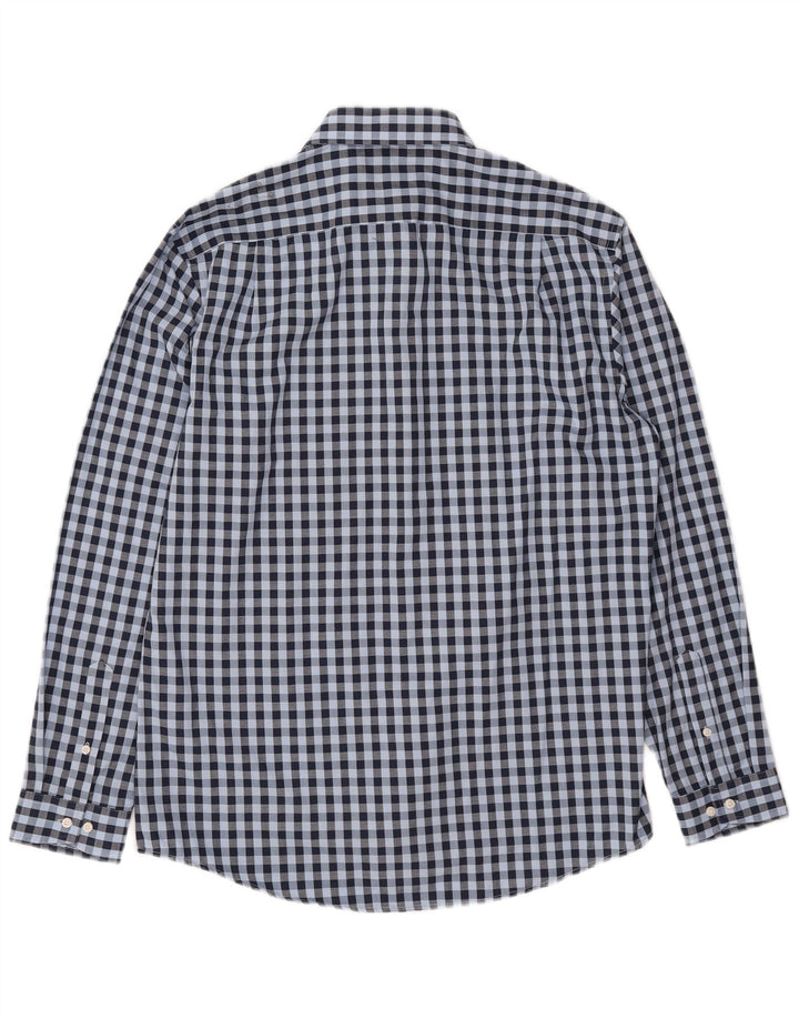 Ben Sherman muška košulja veličina 16 1/2 veliki plavi gingham pamuk