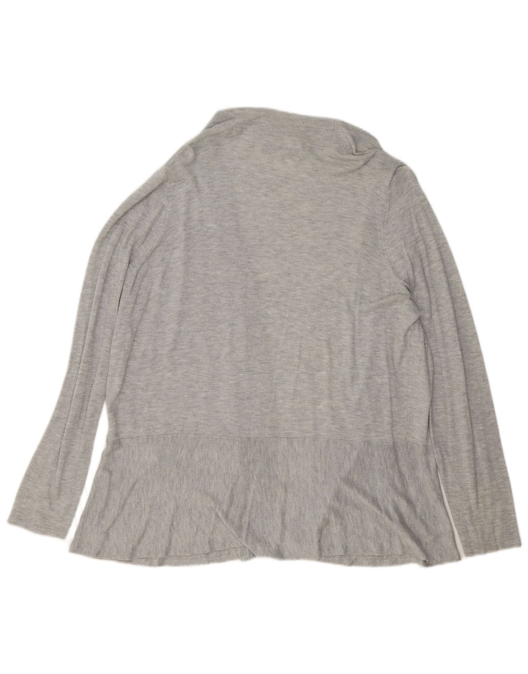 MARKS & SPENCER Ženski otvoreni kardigan pulover UK 20 2XL Sivi flekasti
