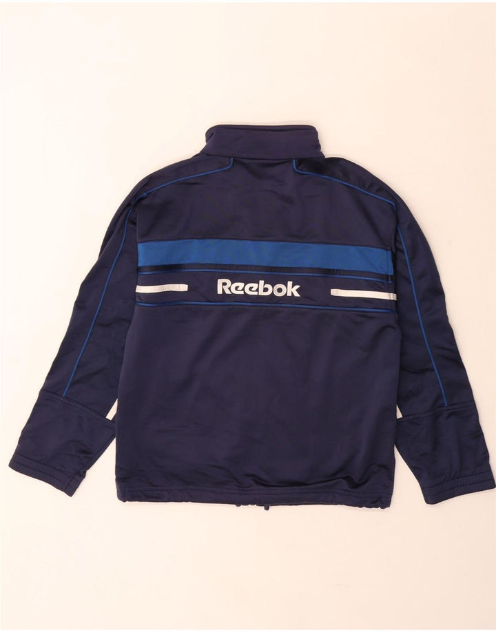 Reebok Boys Trenirka Gornja jakna 11-12 Years XL Navy Blue Colourblock