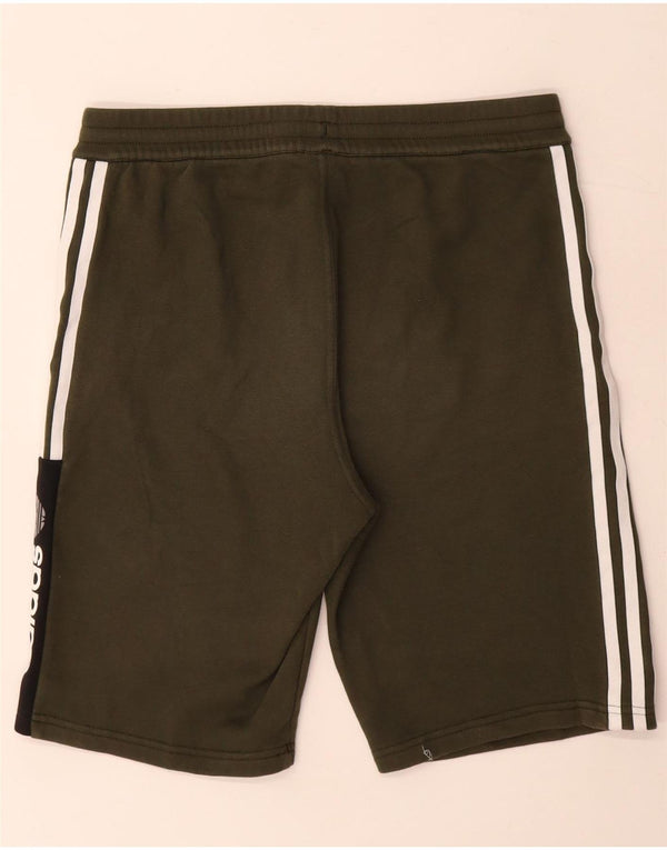 Adidas kratke sportske hlače za dječake 15-16 godina kaki boje