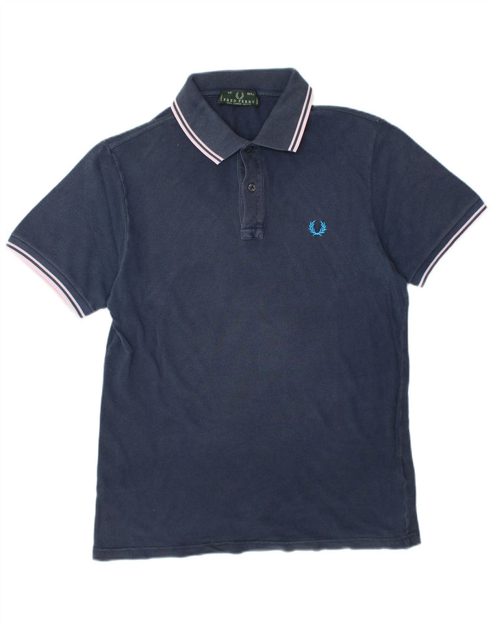 FRED PERRY Muška polo majica Srednje tamnoplavi pamuk