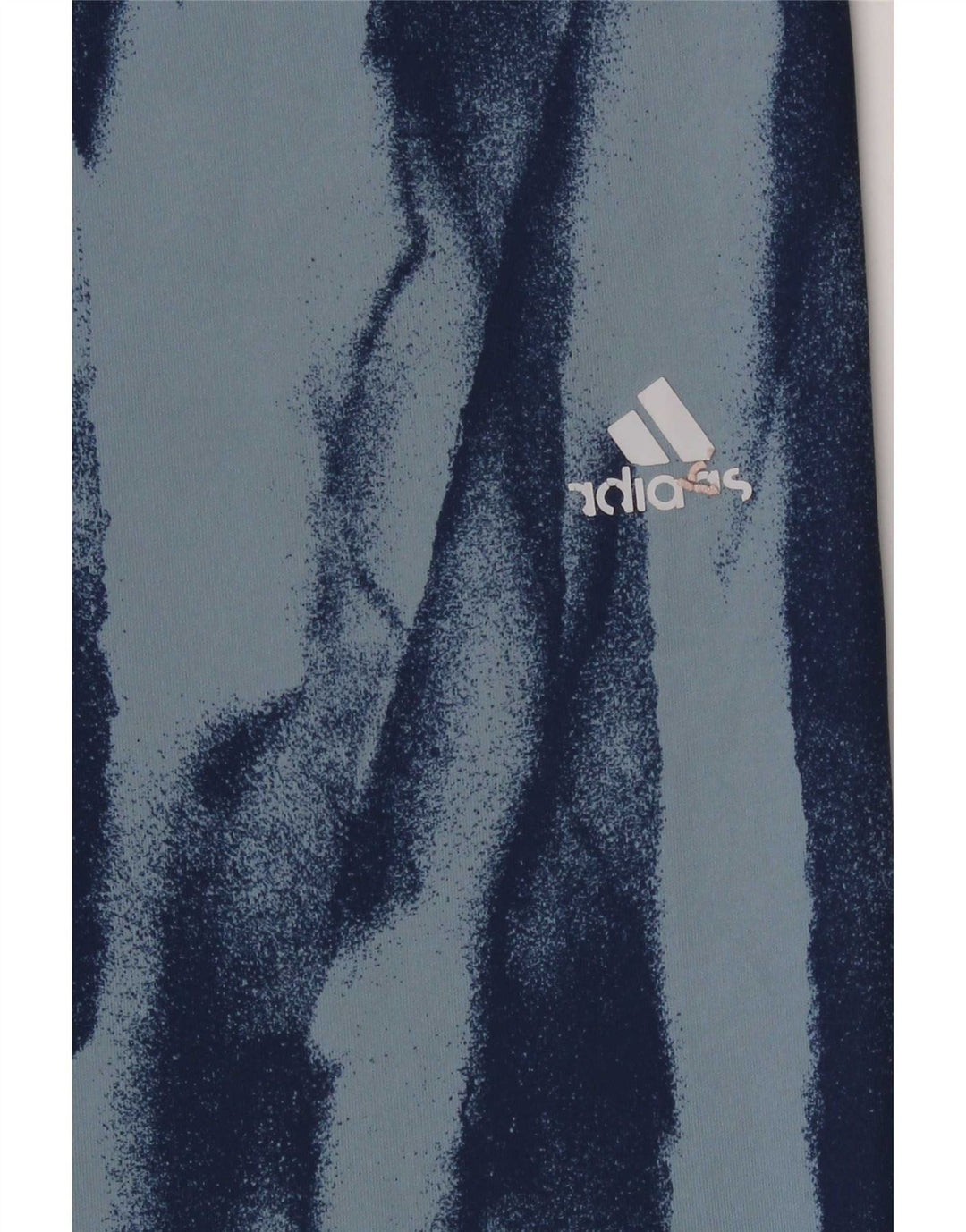 Adidas ženske tajice s apstraktnim uzorkom Climalite UK 16/18 velike plave