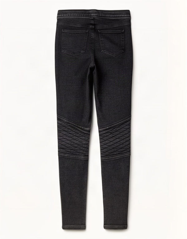 Marks & Spencer ženske jegging traperice US 6 XS W24 L27 crni pamuk