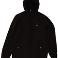 Muška vjetrovka s kapuljačom Lyle & Scott UK 36 mala siva poliester