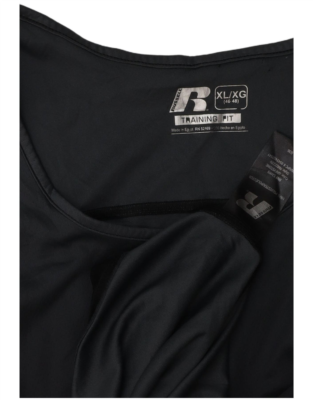 RUSSELL ATHLETIC Muški prsluk UK 46/48 XL crni poliester