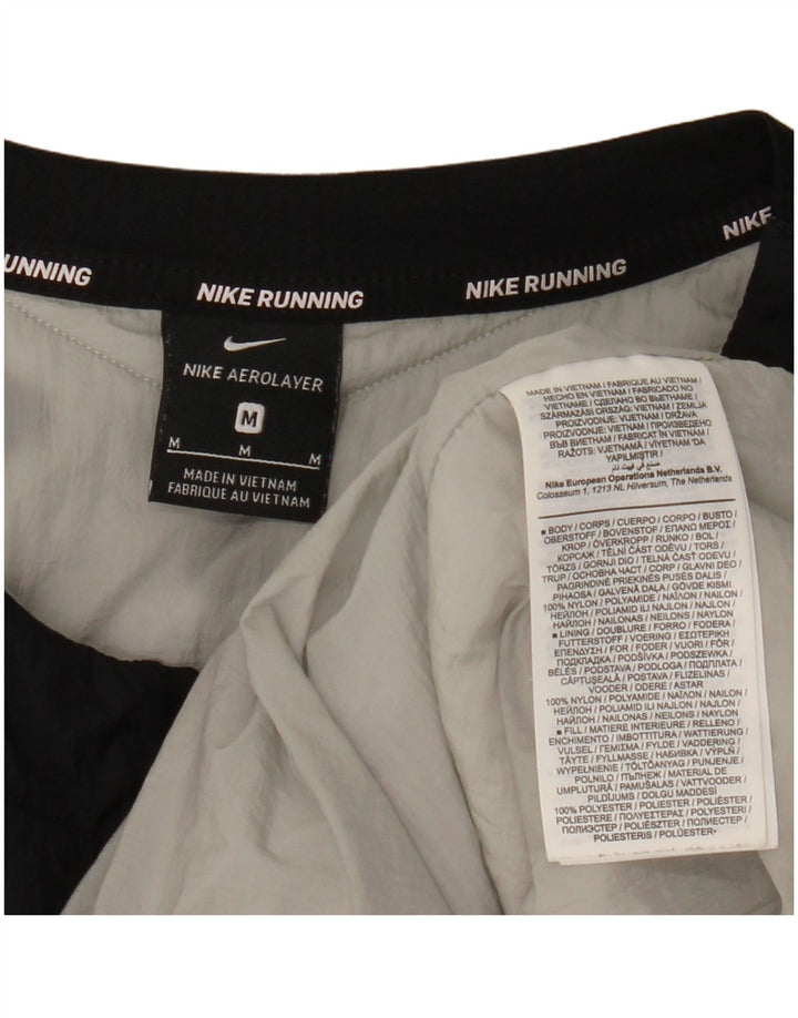 Nike Ženska podstavljena jakna UK 14 Srednje crni najlon