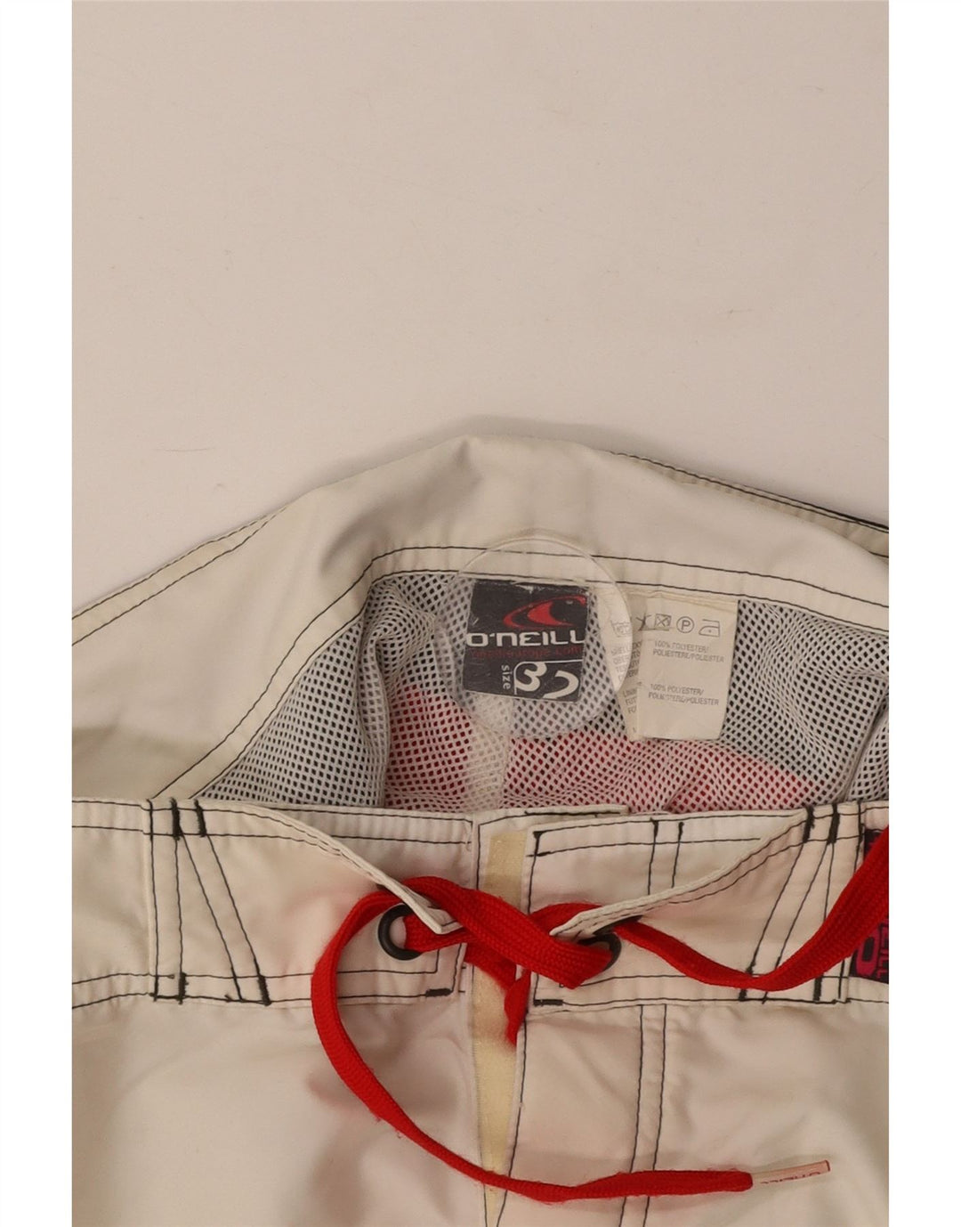 O'NEILL Muške kratke hlače za kupanje s grafičkim motivima, poliester srednje bijele boje