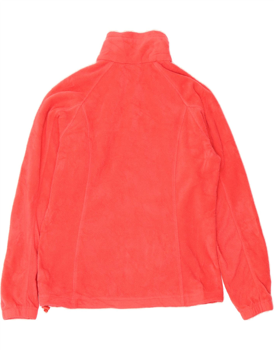 COLUMBIA Womens Fleece Jacket UK 16 Large Red Polyester Vintage Columbia and Second-Hand Columbia from Messina Hembry 