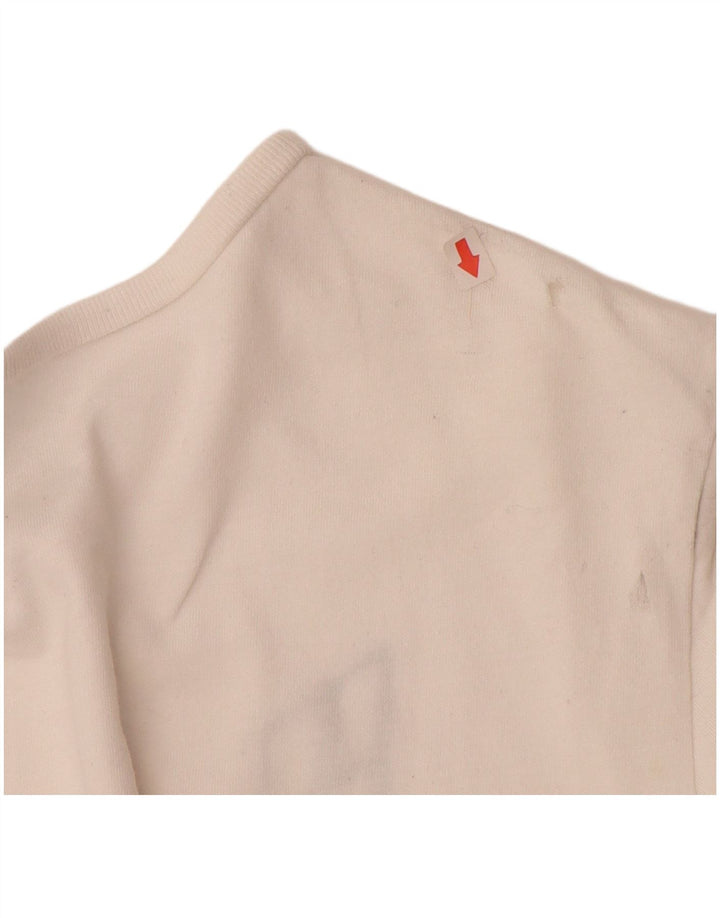 BENETTON majica kratkih rukava za djevojčice 11-12 godina 2XL bijeli pamuk