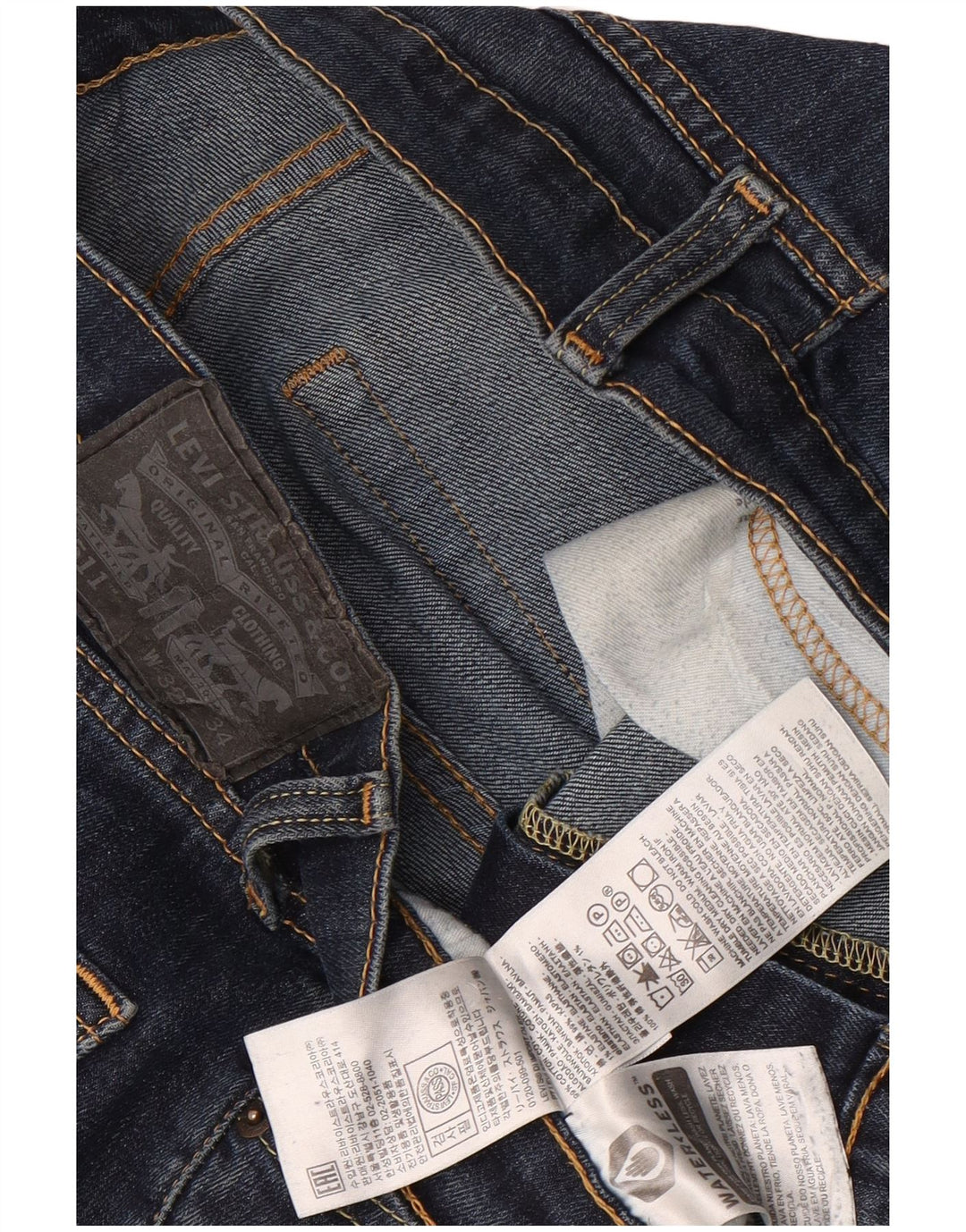 Levi's muške 511 uske traperice SLIW32 L34 plavi pamuk