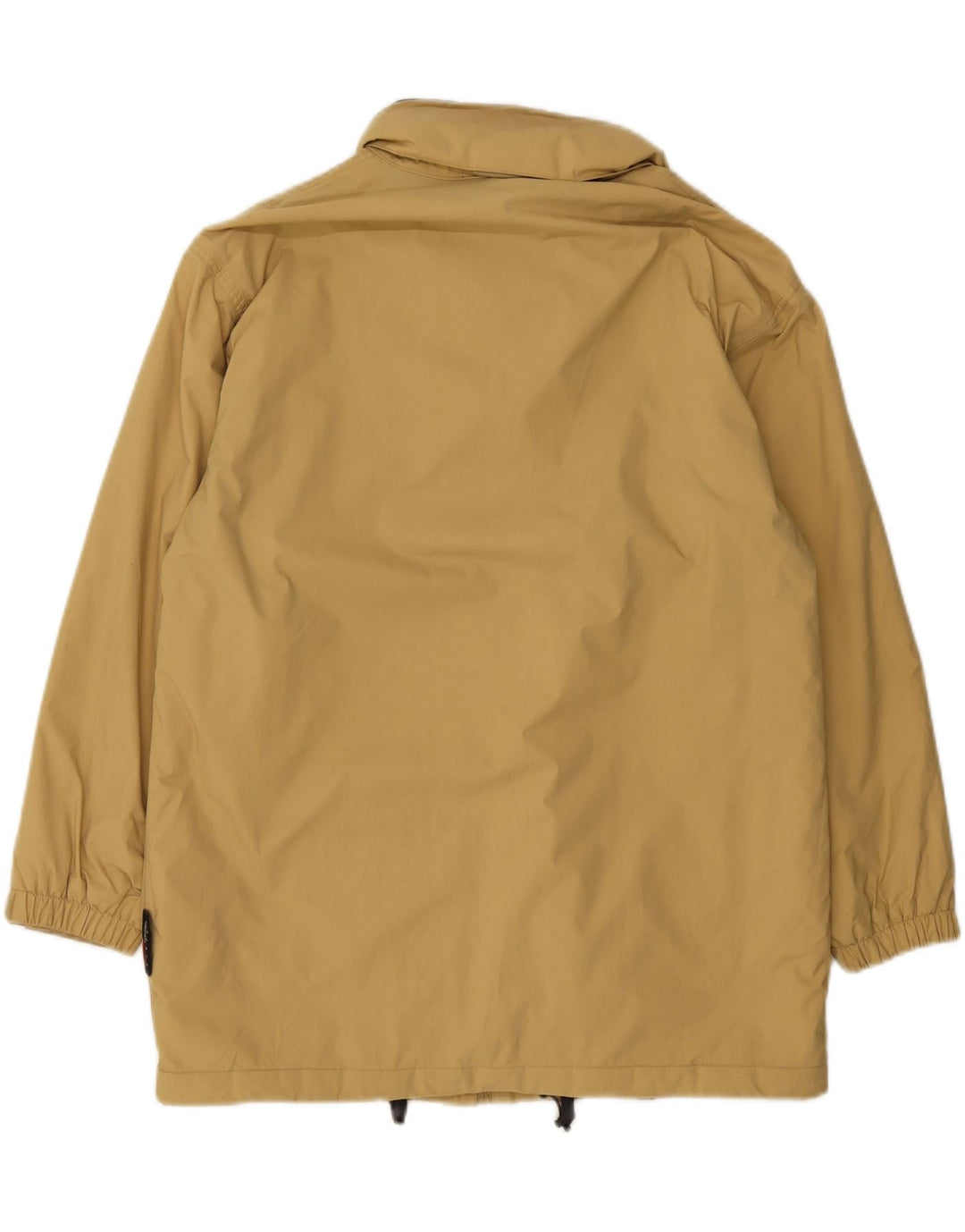K-WAY Mens Windbreaker Jacket UK 40 Large Beige Polyester