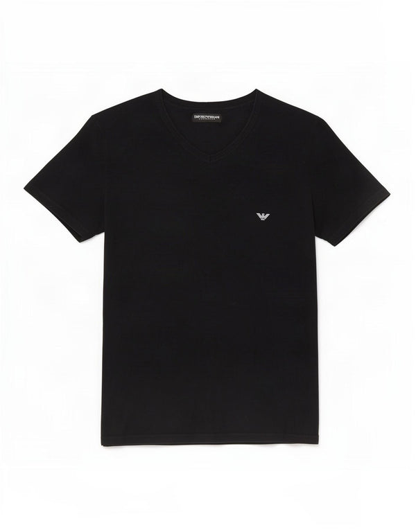 Emporio Armani Ženska grafička majica kratkih rukava UK 14 srednje crna
