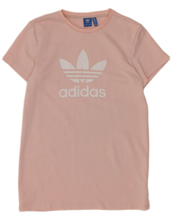 Adidas ženska majica kratkih rukava s grafičkim motivima UK 10 Small Pink Sports