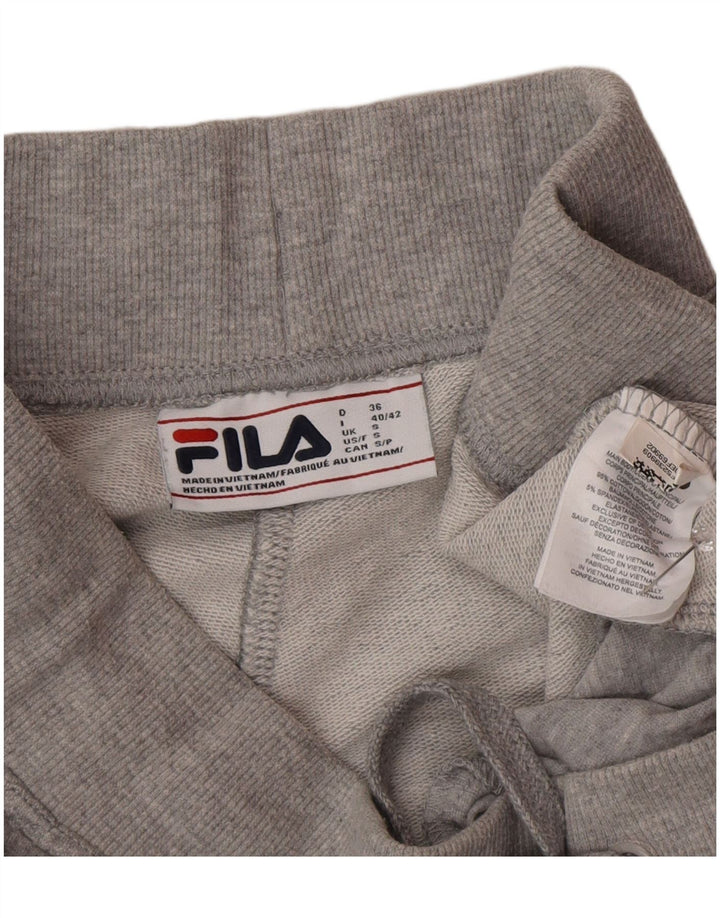 Fila Ženska trenirka Hlače Joggers UK 10 Mali sivi pamuk