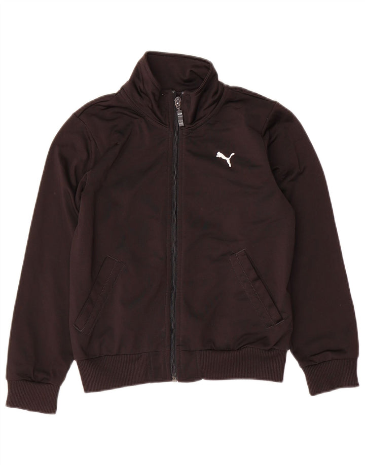 PUMA Boys Graphic Gornja jakna trenirke 7-8 godina crna