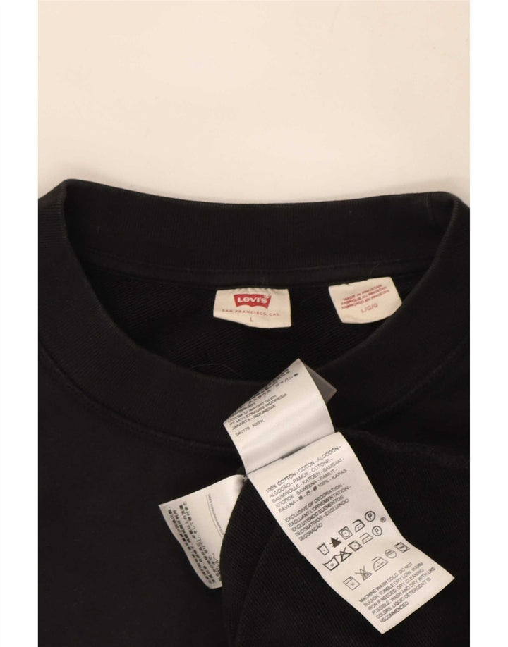 Levi's muška trenirka veliki crni pamuk