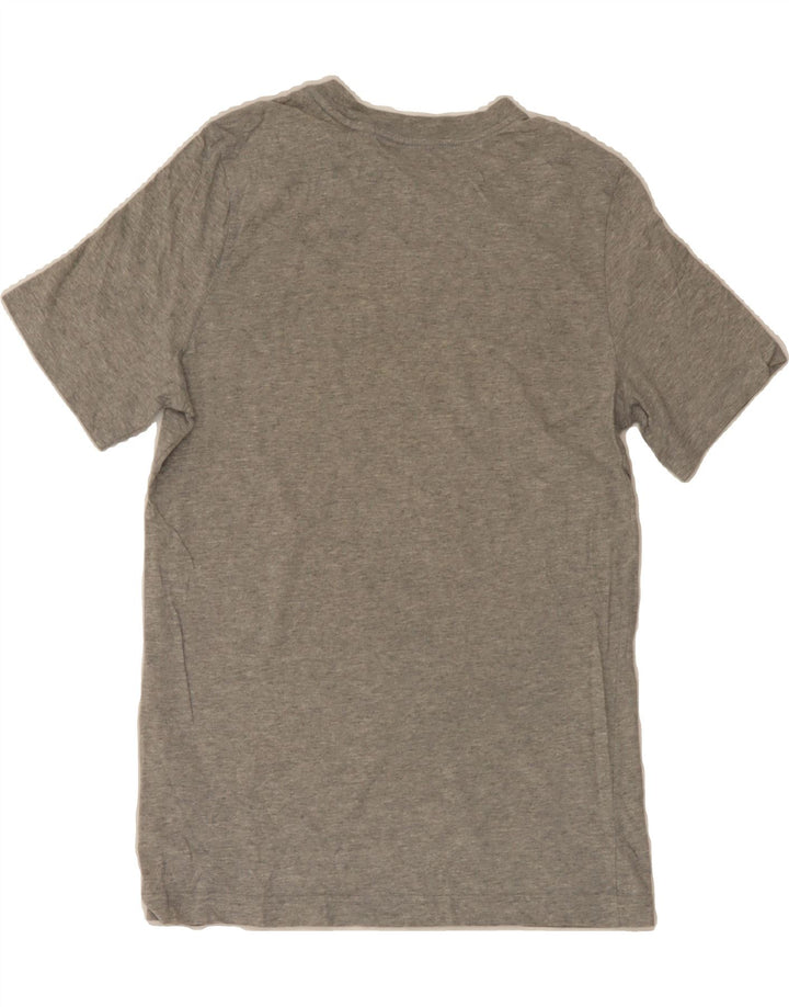 ADIDAS Boys Graphic T-Shirt Top 10-11 Years Grey Vintage Adidas and Second-Hand Adidas from Messina Hembry 