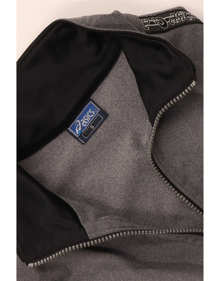 Asics muška trenirka s grafičkim motivima, mala siva jakna