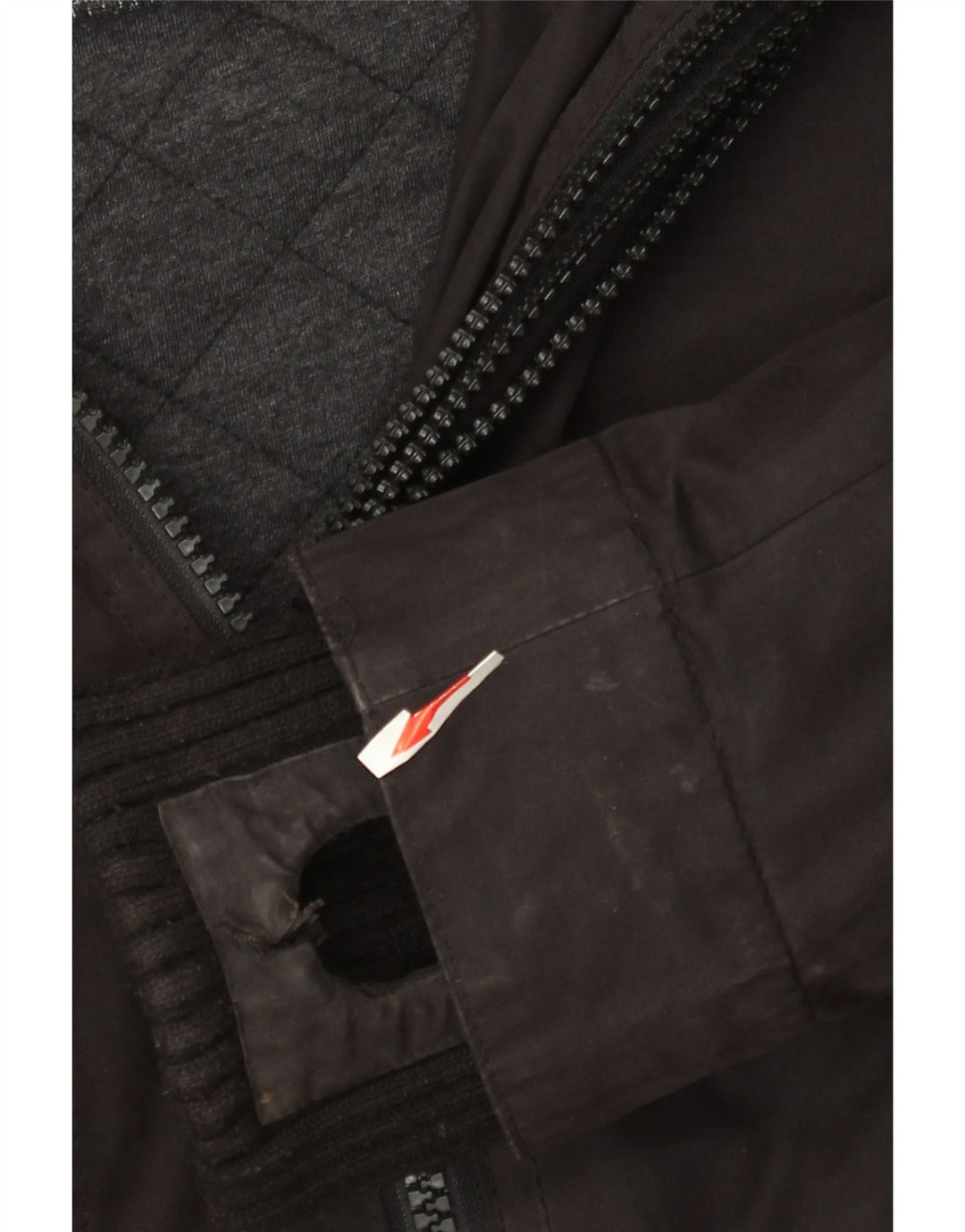 Superdry ženska vjetrovka s kapuljačom The Windbomber UK 14 srednje crna