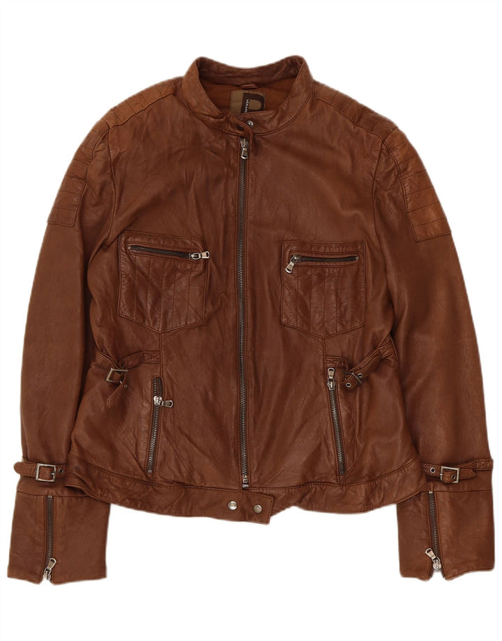 Conbipel ženska kožna jakna IT 46 Large Brown Leather