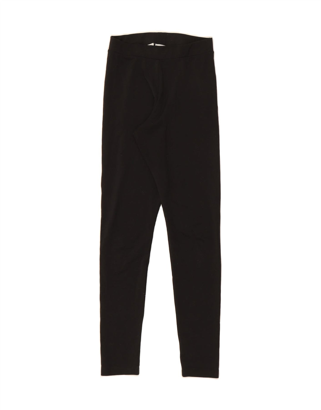ADIDAS Womens Graphic Leggings UK 8 Small Black Polyester Vintage Adidas and Second-Hand Adidas from Messina Hembry 