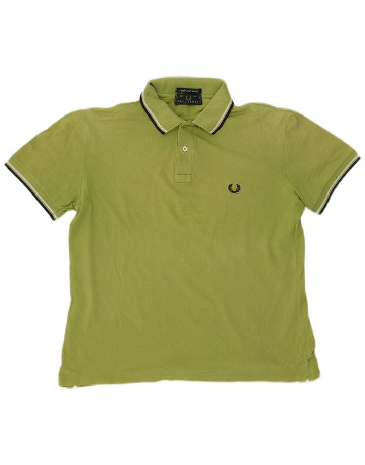 Fred Perry muška polo majica velikih pamučnih zelenih pruga