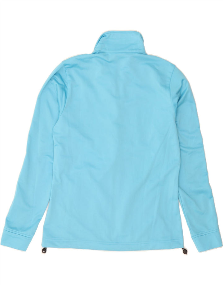 DIADORA Womens Tracksuit Top Jacket UK 10 Small Blue Colourblock Polyester Vintage Diadora and Second-Hand Diadora from Messina Hembry 
