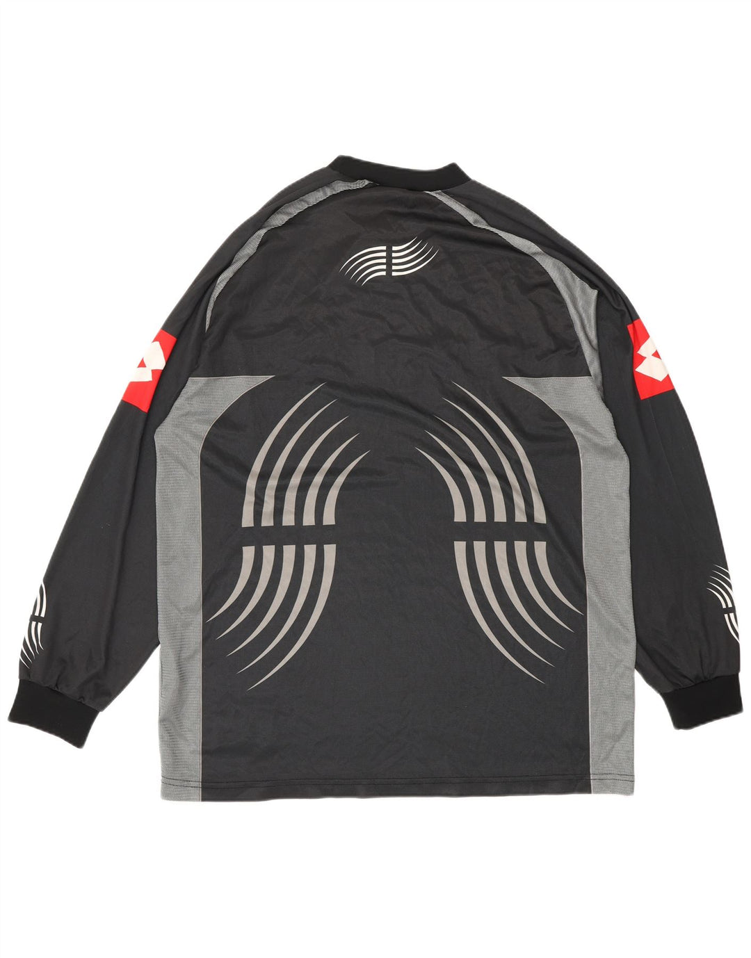 LOTTO Muški Juventus 2001-2002 Home Graphic Jersey Top Veliki crni sportski