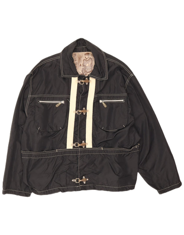 Conbipel Mens Natural Wear Utility Jacket UK 38 srednje crne boje