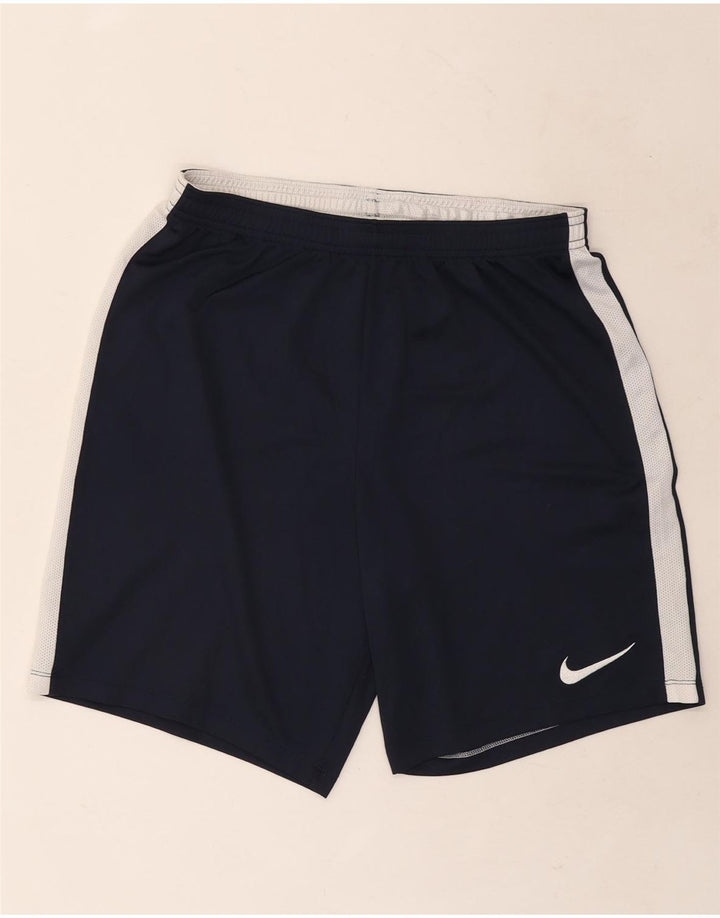 Nike muške Dri Fit sportske kratke hlače velike tamnoplave boje od poliestera