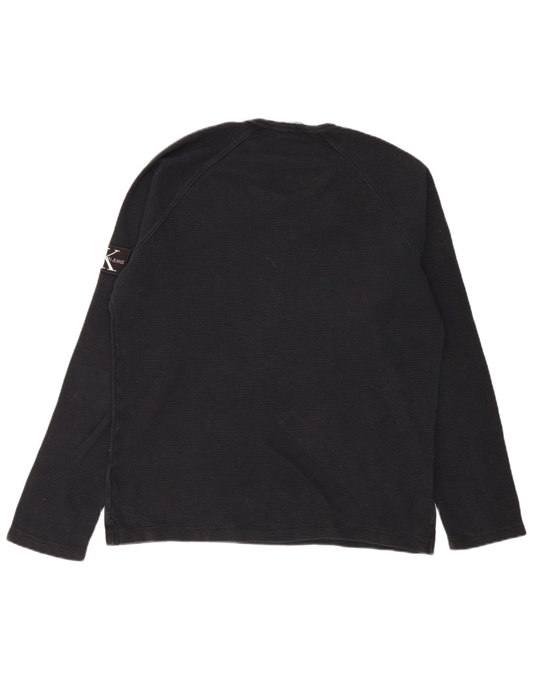 CALVIN KLEIN JEANS Muška majica dugih rukava XL crna