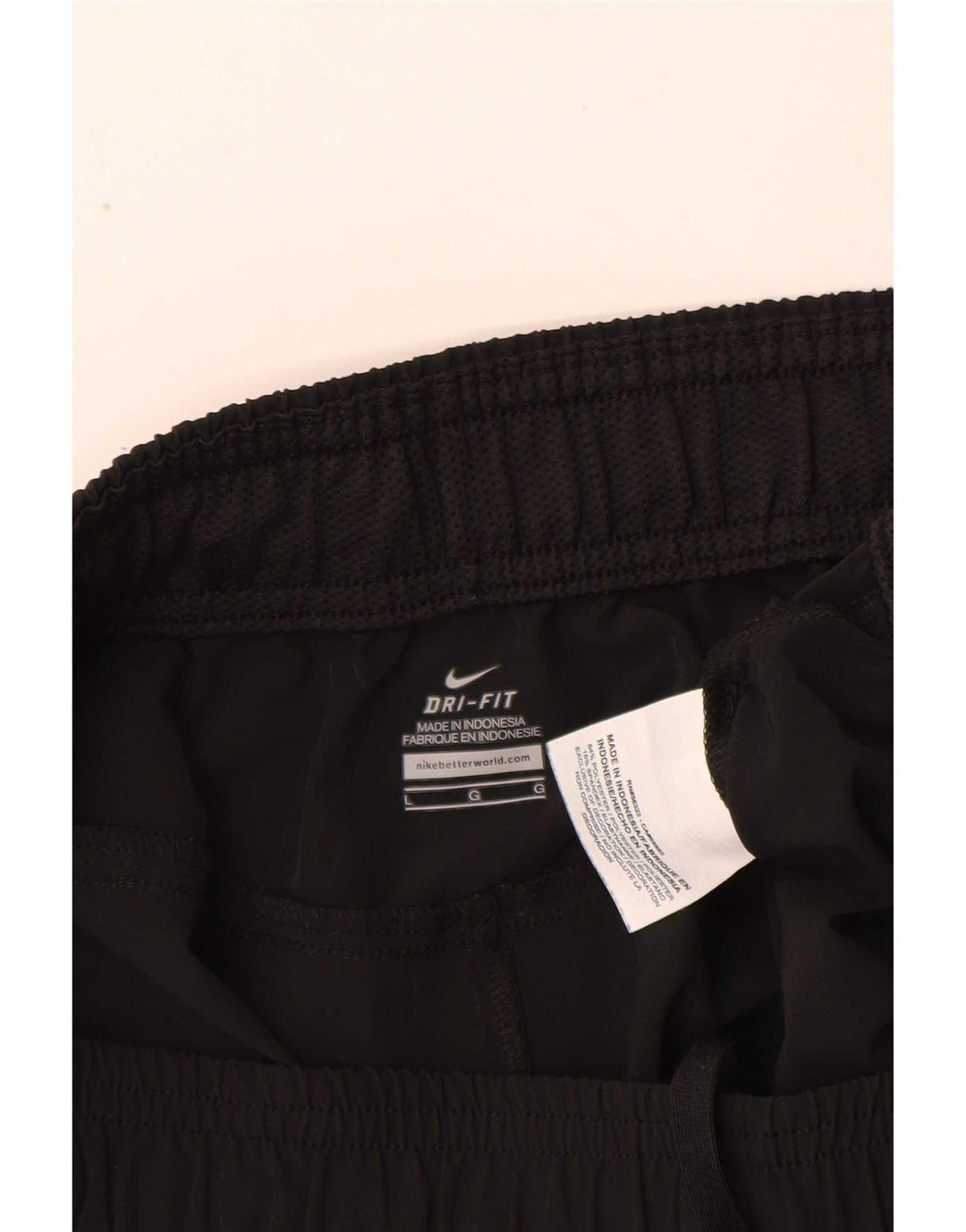 Nike muške Dri Fit sportske kratke hlače, veliki crni poliester